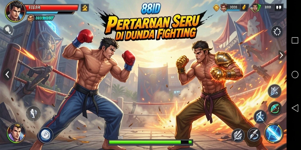Tangkapan layar gameplay 88ID yang intens dan penuh aksi