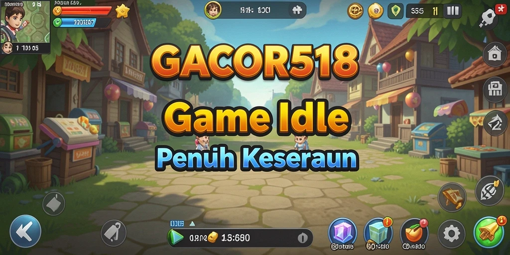 Screenshot gameplay GACOR518 yang menunjukkan aksi Idle yang mengasyikkan.