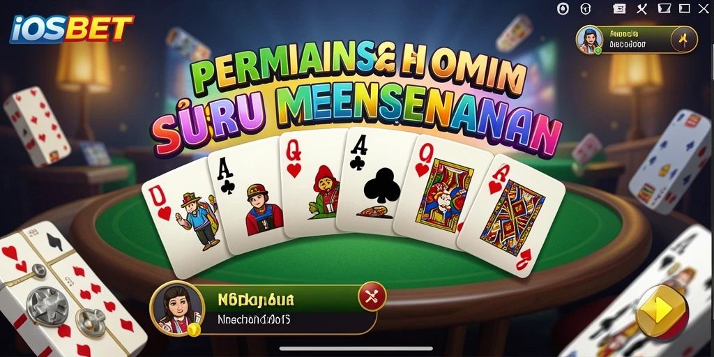 Tampilan seru permainan Domino di IOSBET