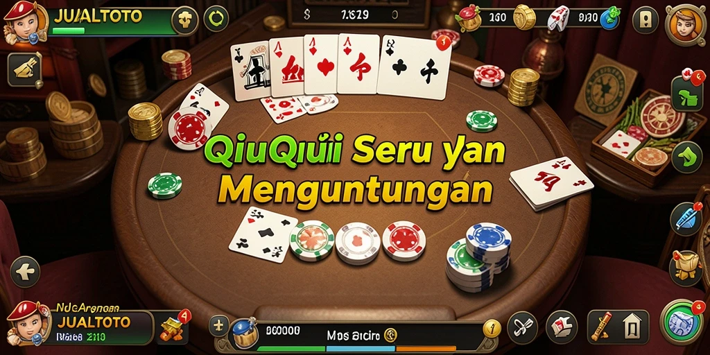 Gameplay QiuQiu yang menarik dan menantang di JUALTOTO.