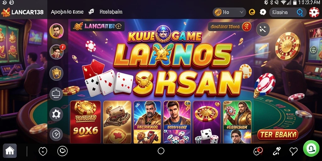Screenshot gameplay LANCAR138 menampilkan aksi seru permainan Kasino.