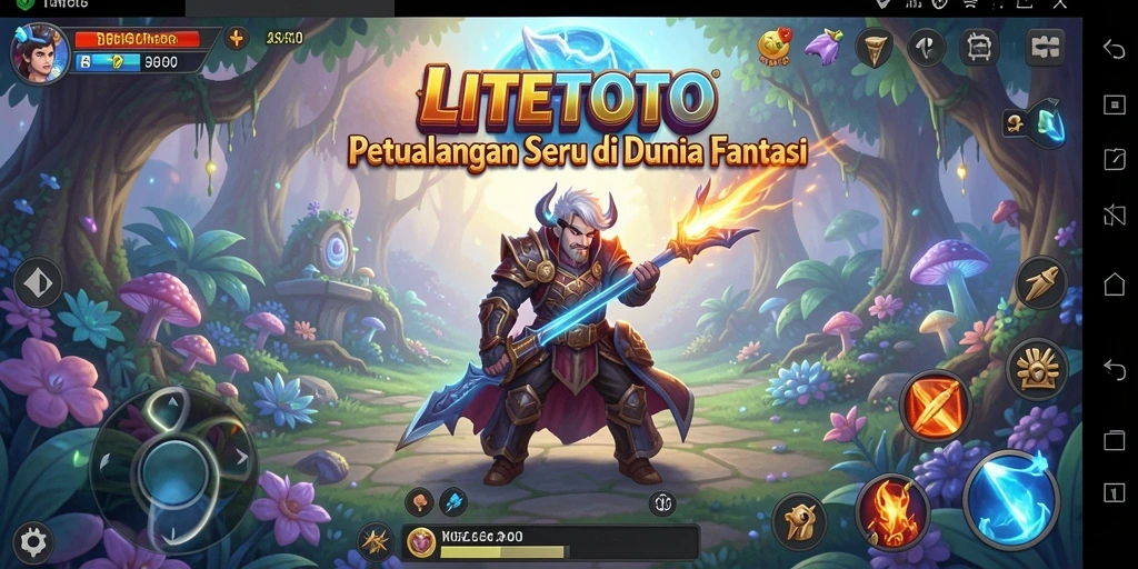 Tangkapan layar gameplay LITETOTO yang menunjukkan petualangan seru.
