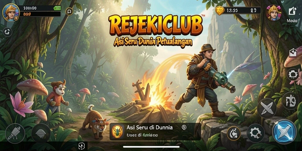 Tampilan gameplay <strong>REJEKICLUB</strong> yang menegangkan dan penuh aksi.