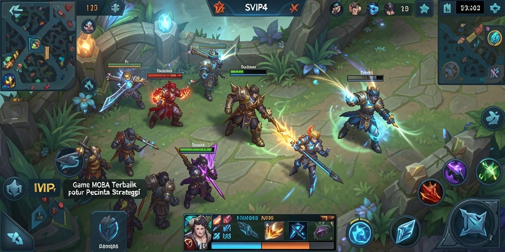 Gameplay seru dan strategi mendalam dalam SVIP4.